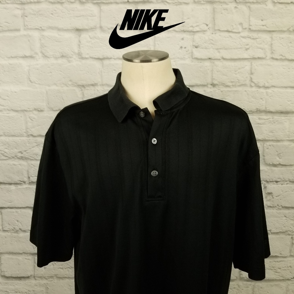 Nike Fit Dry Tiger Woods Collection Golf Shirt M